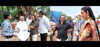 Sri Rama Rajyam Working Pics